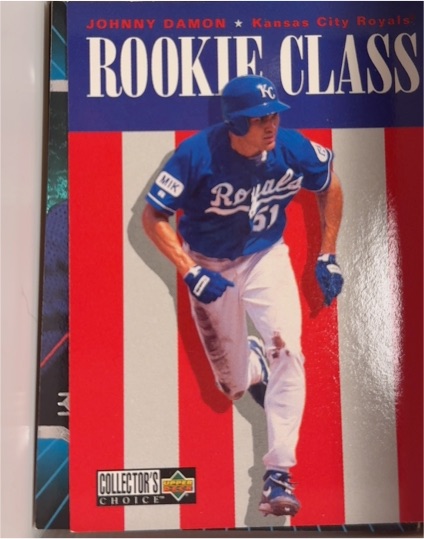 1996 Upper Deck Collector's Choice #10 Johnny Damon — front