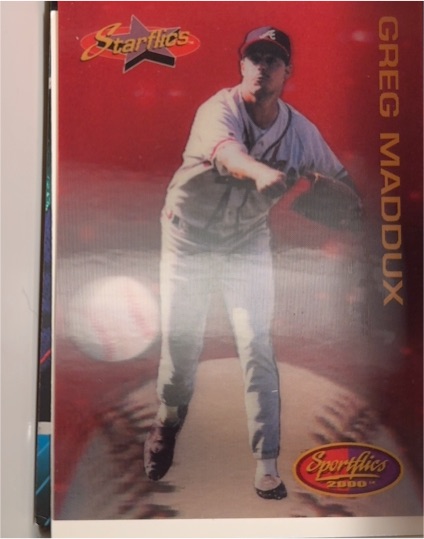 1994 Pinnacle Sportflics Starflics #193 Greg Maddux — front