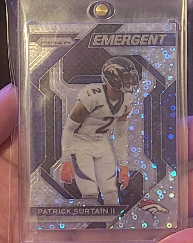 2023 Panini Prizm Football Emergent #H-19 Patrick Surtain II — front