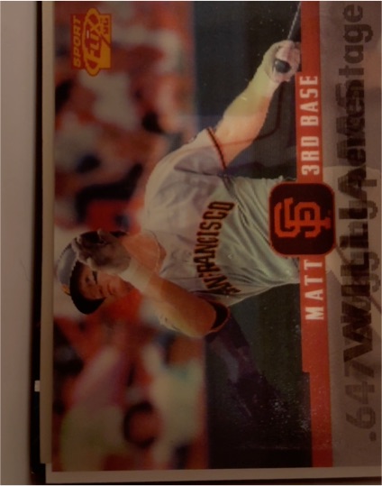 1996 Sportflix #56 Matt Williams — front