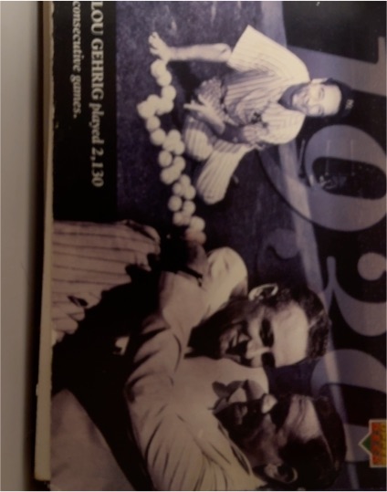 1994 Upper Deck All-Time Heroes #112 Lou Gehrig — front