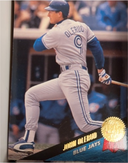 1992 Leaf #47 John Olerud — front