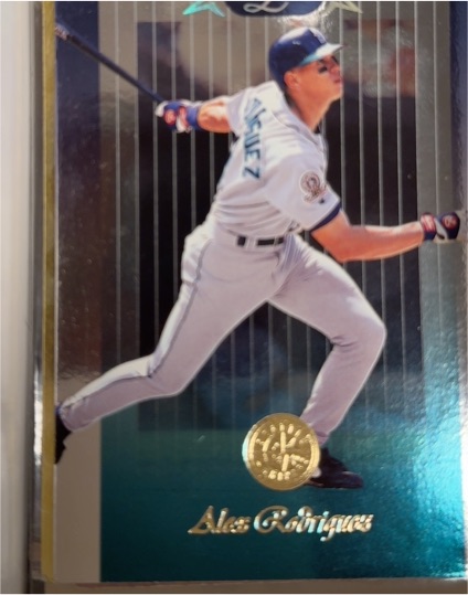 1996 Leaf Limited #31 Alex Rodriguez — front