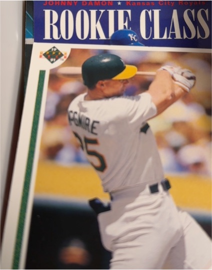 1991 Upper Deck Rookie Class Johnny Damon — front