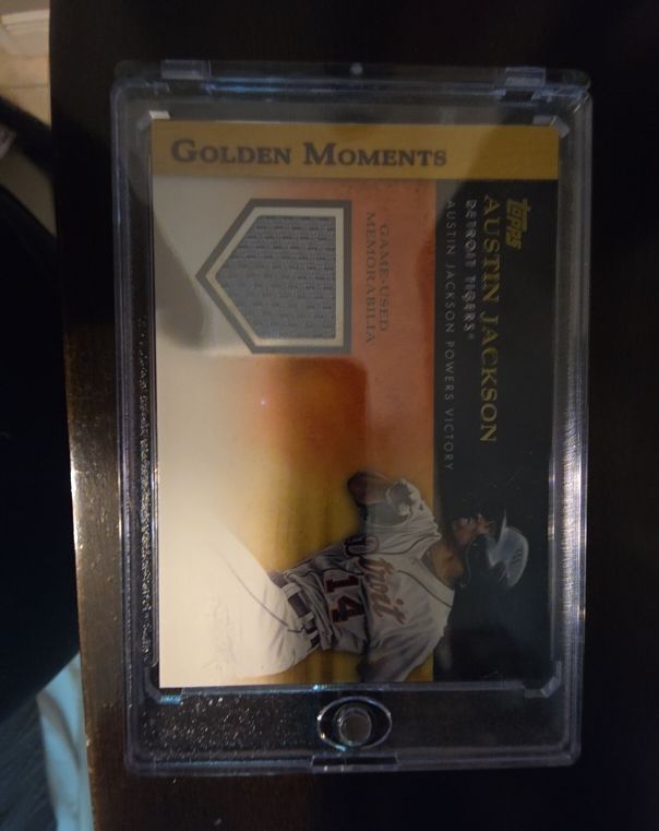 2012 Topps Golden Moments #GMR-AJ Austin Jackson — front