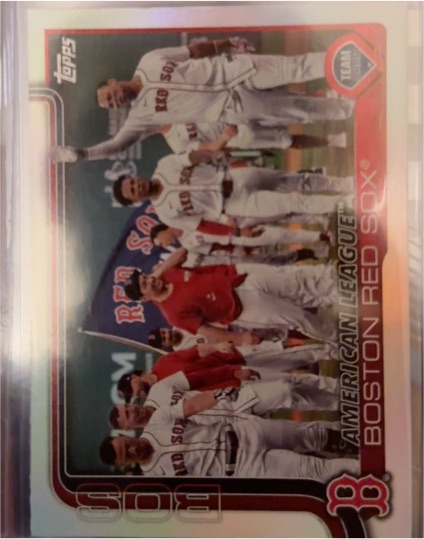 2025 Topps #264 Boston Red Sox — front