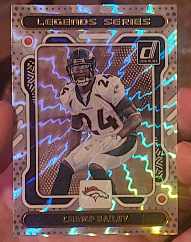 2023 Donruss #TLS-14 Champ Bailey The Legends Series Denver Broncos — front
