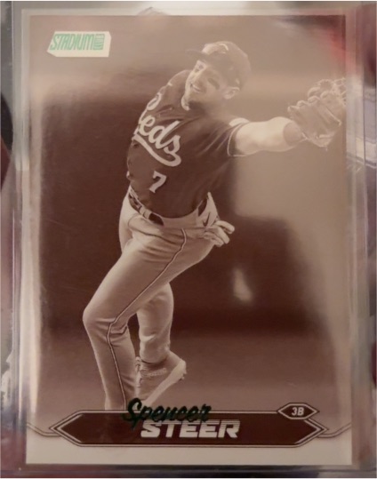 2024 Topps Stadium Club #76 Spencer Steer — front
