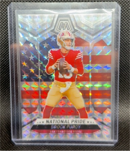 2024 Panini Mosaic National Pride #255 Brock Purdy — front