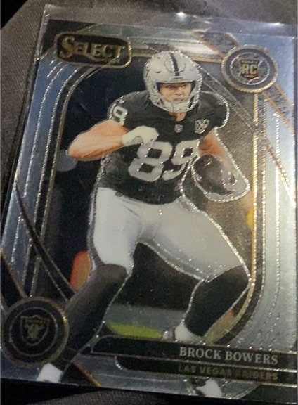 2024 Panini Select Club Level #222 Brock Bowers Rookie — front