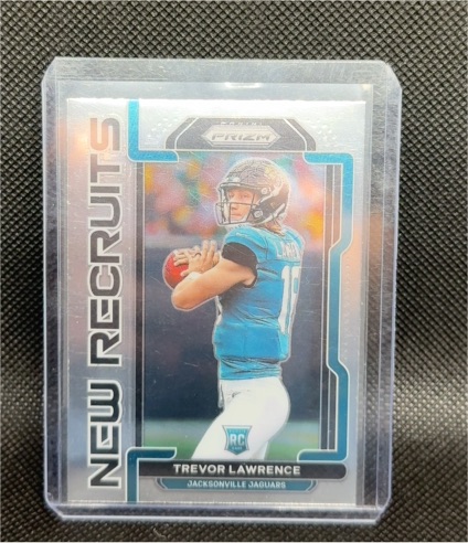 2021 Panini Prizm New Recruits #NR-1 Trevor Lawrence — front