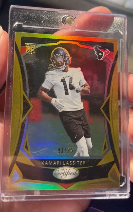 2024 Panini Certified #133 Kamari Lassiter — front