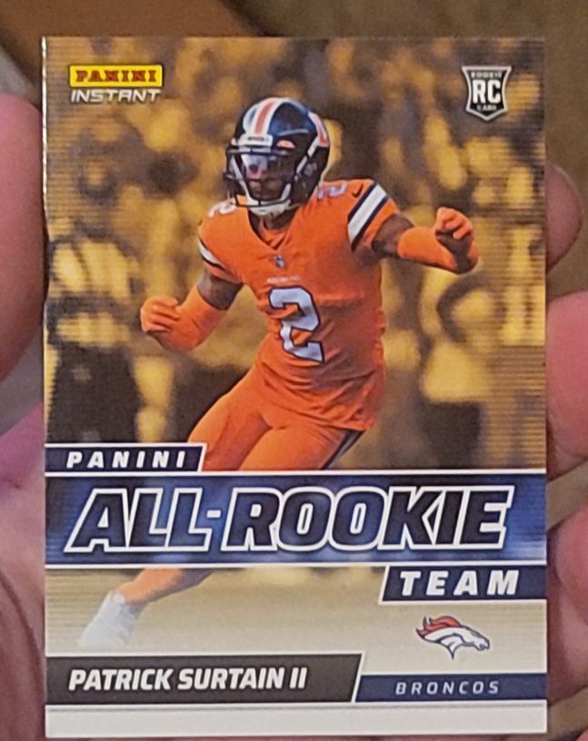 2021 Panini Instant #ART19 Patrick Surtain II All Rookie — front