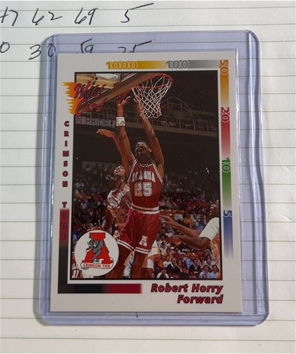 1992-93 Wild Card #P-3 Robert Horry — front