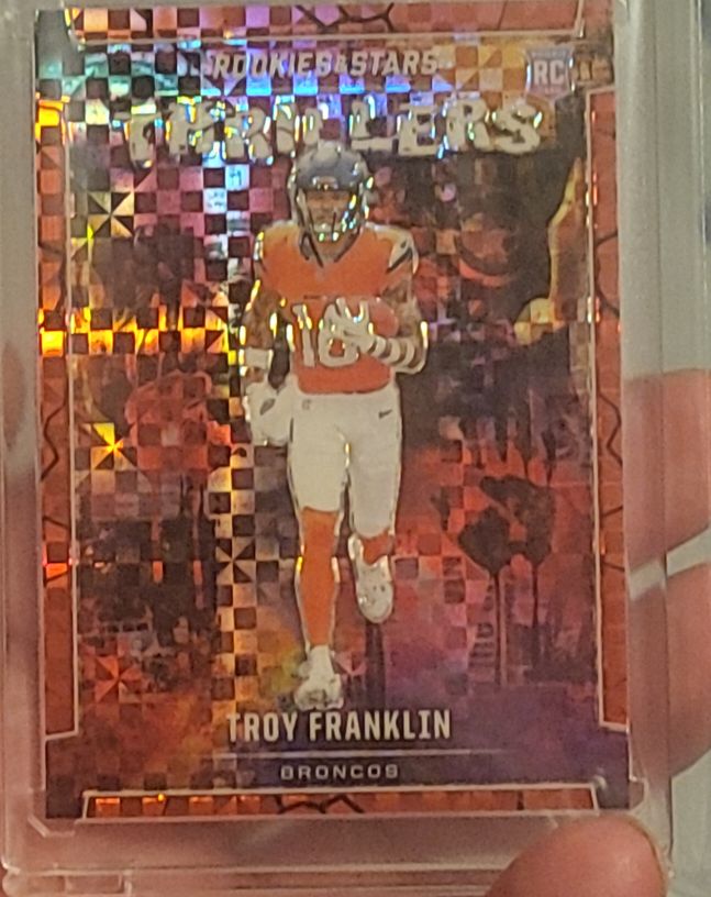2024 Panini Rookies & Stars Thrillers #T-TFN Troy Franklin — front