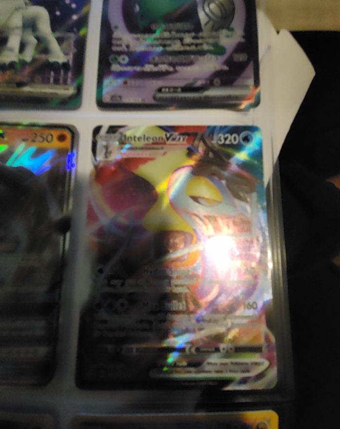 2021 Pokemon Sword & Shield #SWSH073 Inteleon VMAX — front