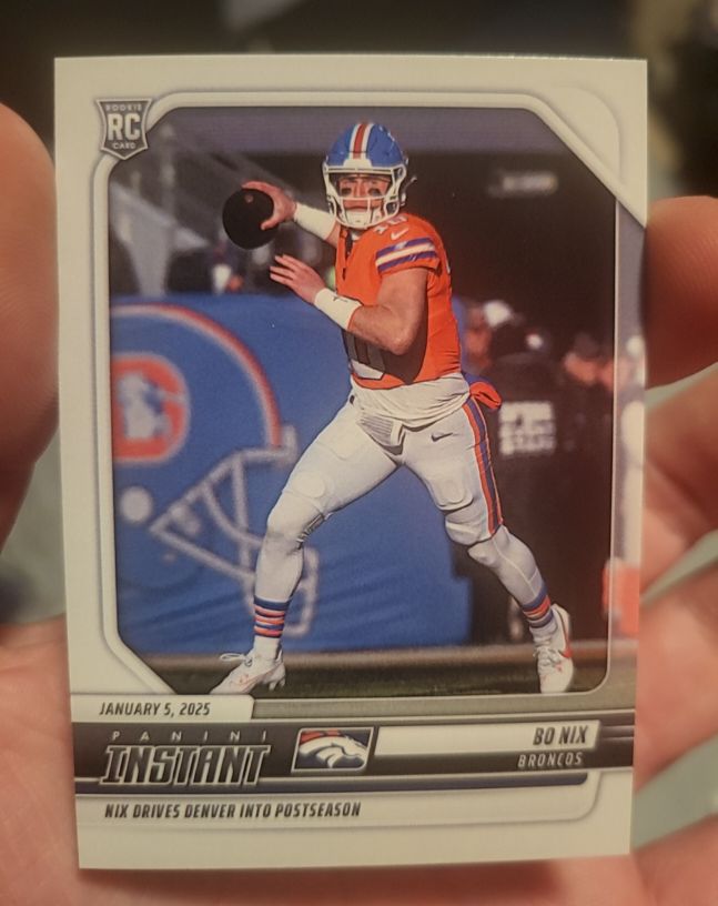 2024 Panini Instant #255 Bo Nix — front