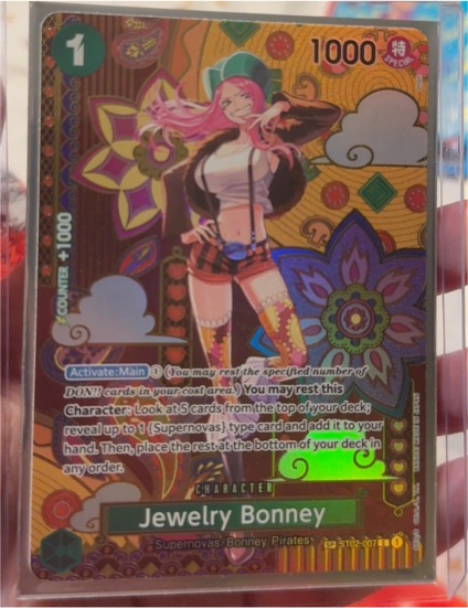 One Piece Two Legends ST02-007 Jewelry Bonney — front