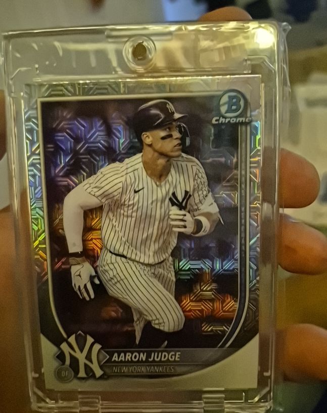 2025 Bowman Chrome #99 Aaron Judge — front