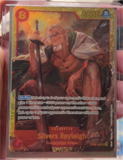 2024 One Piece TCG OP08-118 Silvers Rayleigh — front