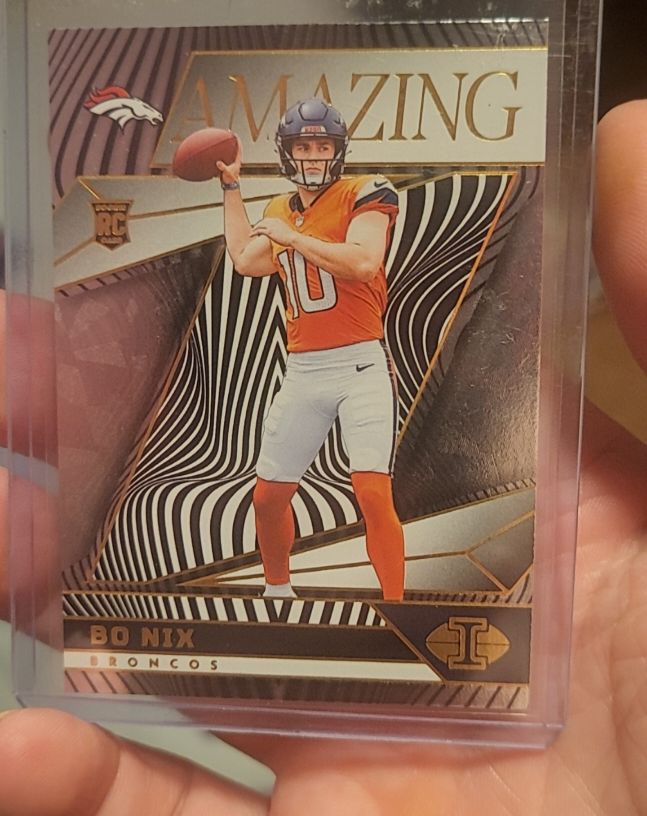 2024 Panini Illusions #7 Bo Nix — front