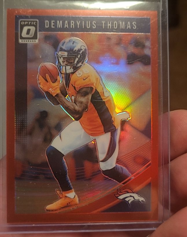 2018 Donruss Optic # Demaryius Thomas — front