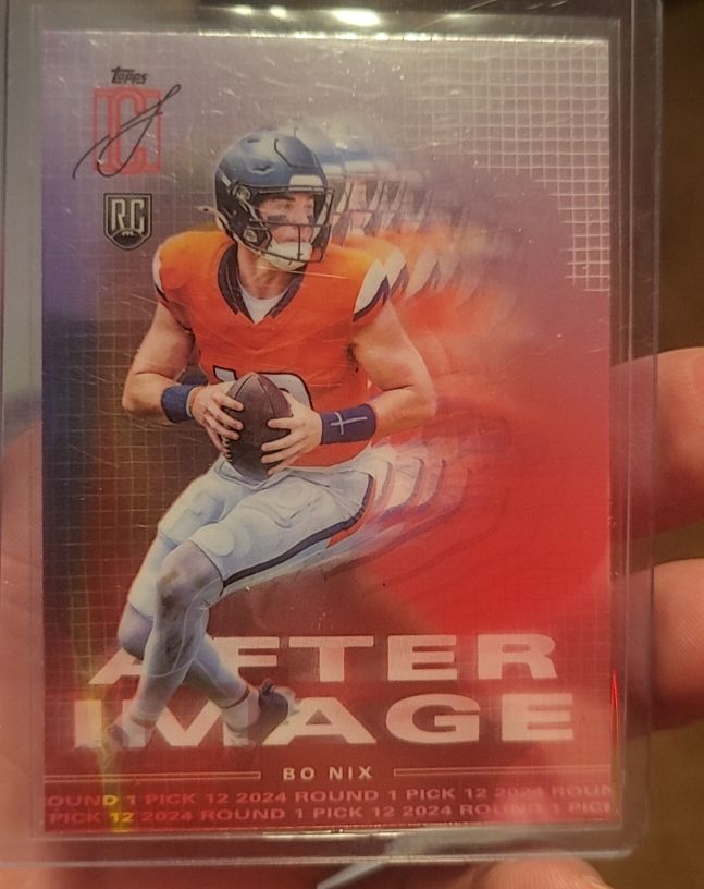 2024 Topps Signature Class After Image #AI-9 Bo Nix — front