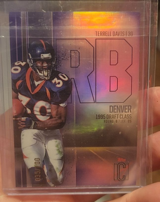 2024 Topps Signature Class #14 Terrell Davis — front