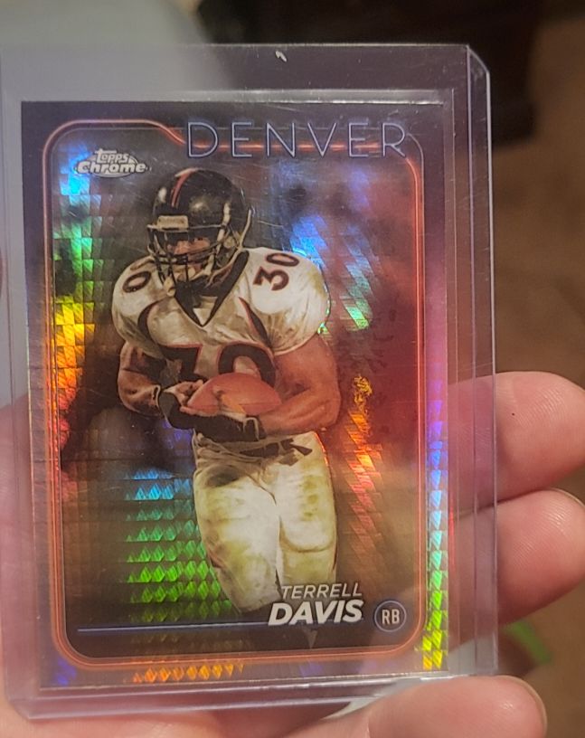 2024 Topps Chrome #60 Terrell Davis — front