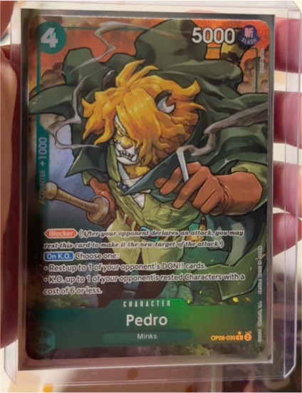 One Piece Card Game OP08-030 Pedro — front
