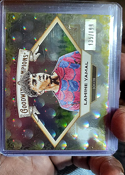 2025 Upper Deck Goodwin Champions #98 Lamine Yamal — front