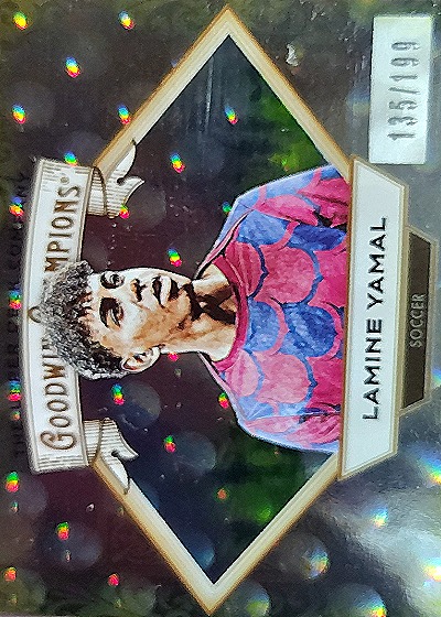 2025 Upper Deck Goodwin Champions #98 Lamine Yamal — front