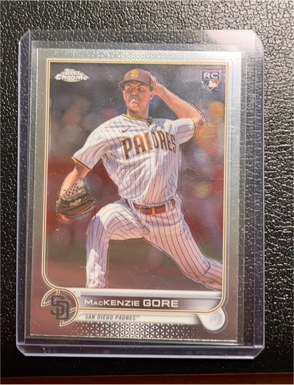 2022 Topps Chrome Update #USC182 MacKenzie Gore — front