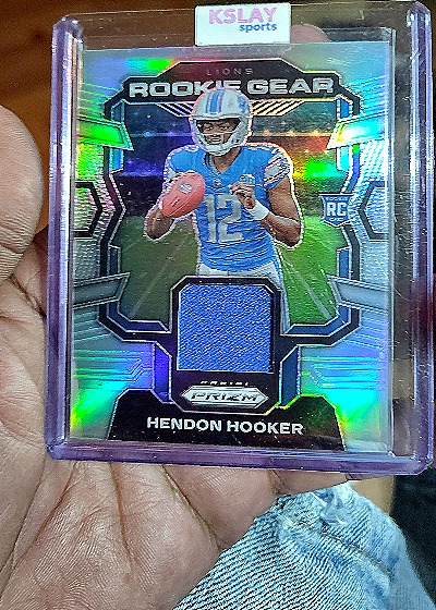 2023 Panini Prizm Rookie Gear #RG-HH Hendon Hooker — front