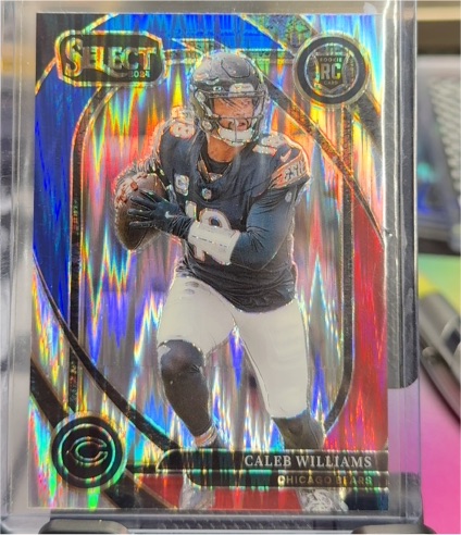 2024 Panini Select Club Level #216 Caleb Williams — front