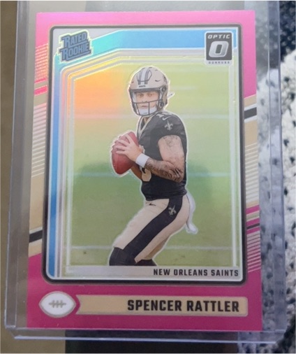 2024 Donruss Optic #289 Spencer Rattler — front
