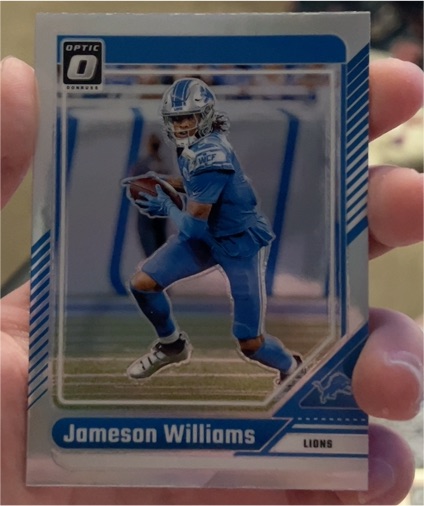 2024 Panini Donruss Optic #67 Jameson Williams — front