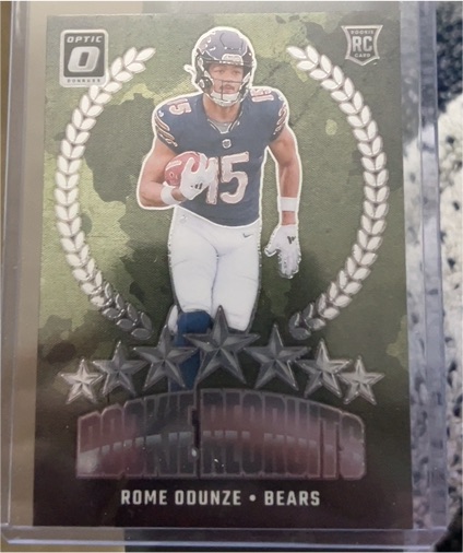 2024 Panini Donruss Optic #9 Rome Odunze Rookie Recruits — front