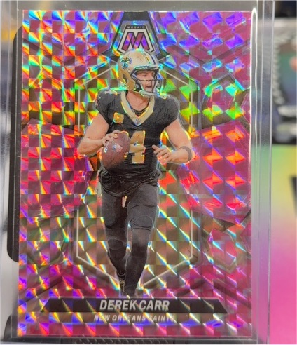 2024 Panini Mosaic #155 Derek Carr — front