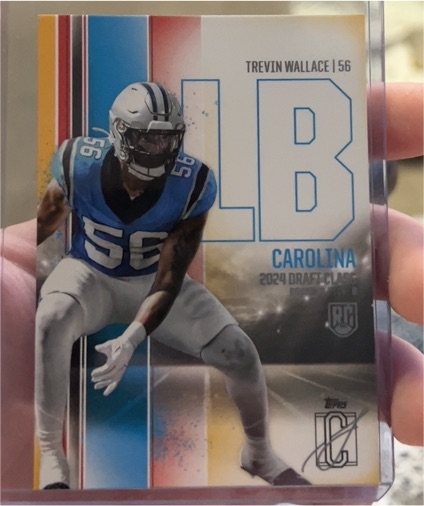 2024 Topps Signature Class #83 Trevin Wallace — front