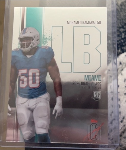 2024 Topps Signature Class #147 Mohamed Kamara RC — front