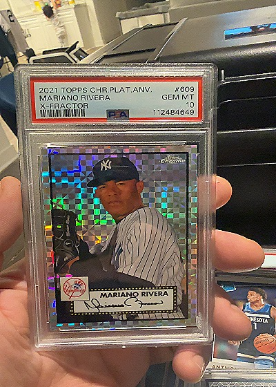 2021 Topps Chrome Platinum Anniversary #609 Mariano Rivera — front