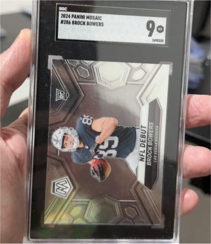 2024 Panini Mosaic #286 Brock Bowers — front