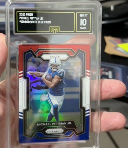 2023 Panini Prizm #129 Michael Pittman Jr. — front