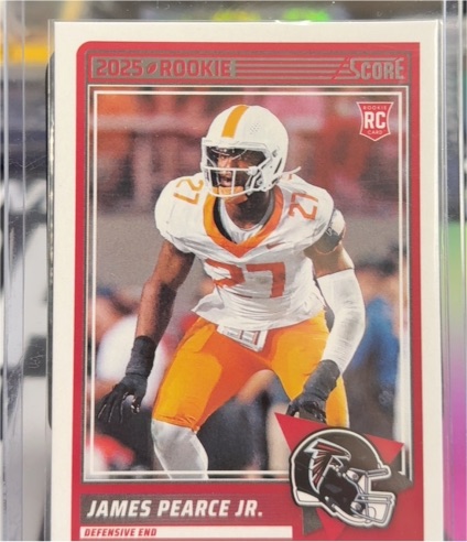 2025 Panini Score #26 James Pearce Jr. — front