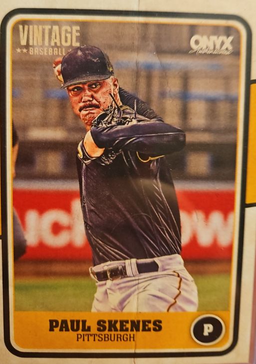 2025 Onyx Vintage #OVPASK Paul Skenes — front