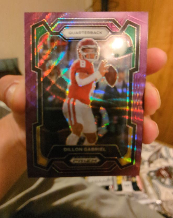 2024 Panini Prizm Draft Picks Rated Prospect #197 Dillon Gabriel — front