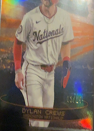 2023 Topps Dylan Crews #NNO Washington Nationals — front
