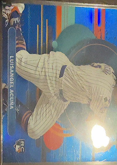 2000 Upper Deck HoloGrFX #90 Luisangel Acuna — front