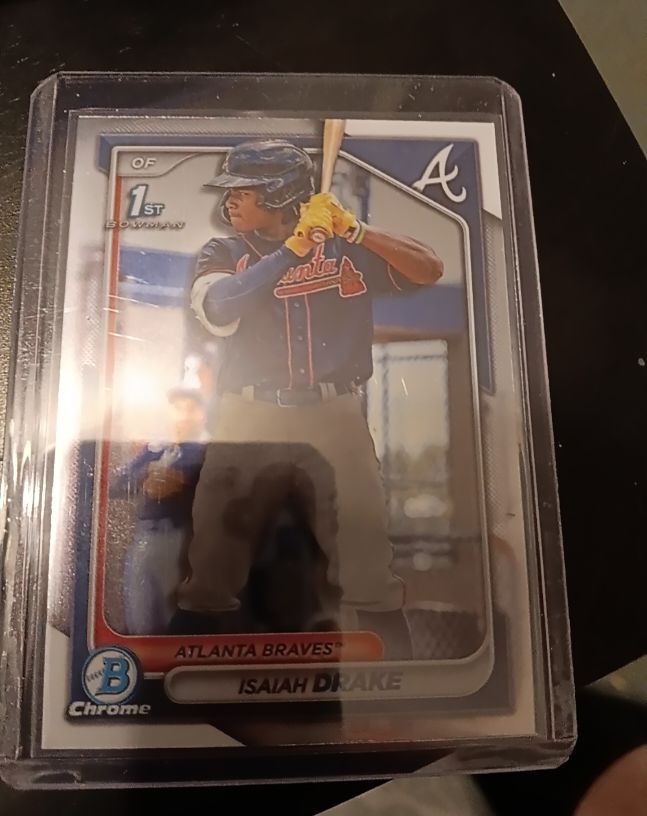 2024 Bowman Chrome #BCP-21 Isaiah Drake — front
